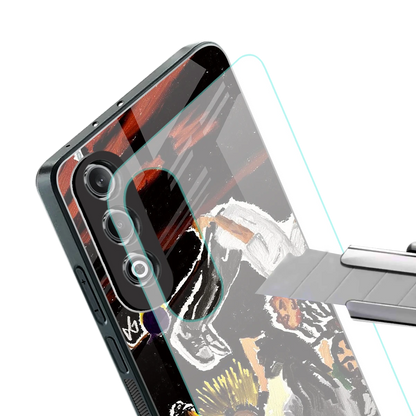 Gravity Break stylish phone case for oneplus nord ce 4 | glossy glass and slim fit