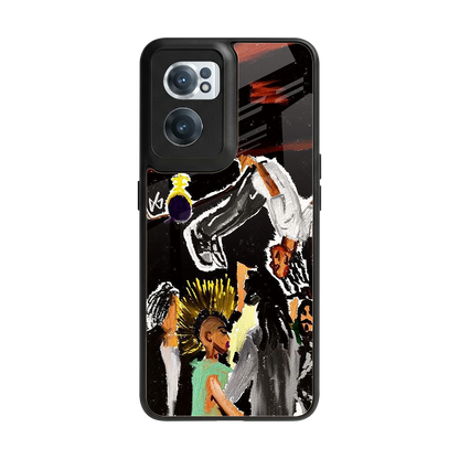 Gravity Break back phone cover | glass case for oneplus nord ce 2
