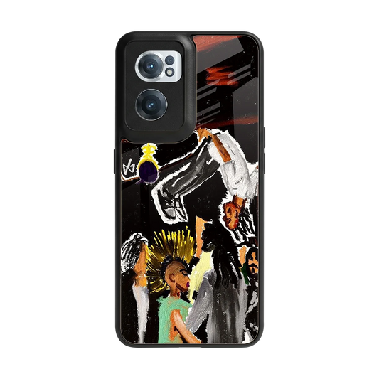 Gravity Break back phone cover | glass case for oneplus nord ce 2