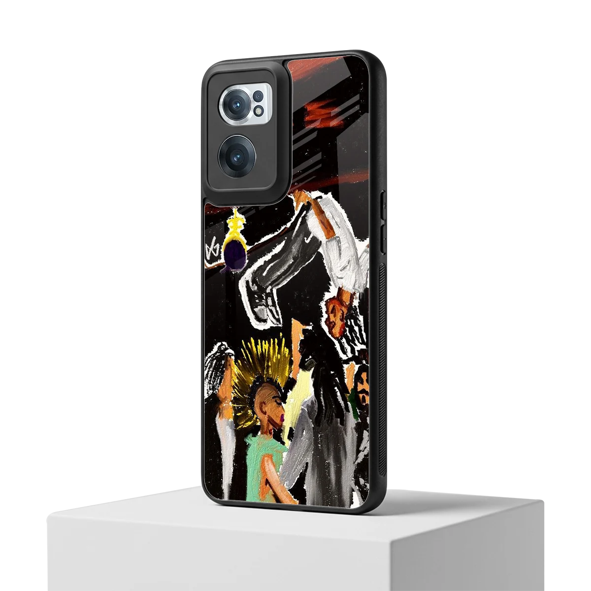 Gravity Break oneplus nord ce 2 mobile cover | shockproof glass phone case