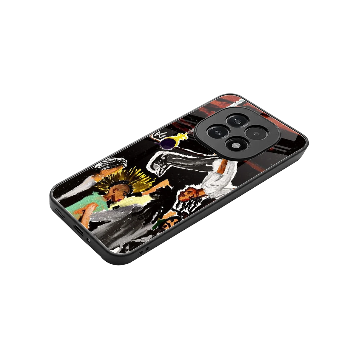 Gravity Break stylish phone case for oppo f29 5g | glossy glass and slim fit