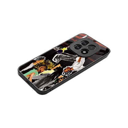 Gravity Break stylish phone case for oppo f29 5g | glossy glass and slim fit