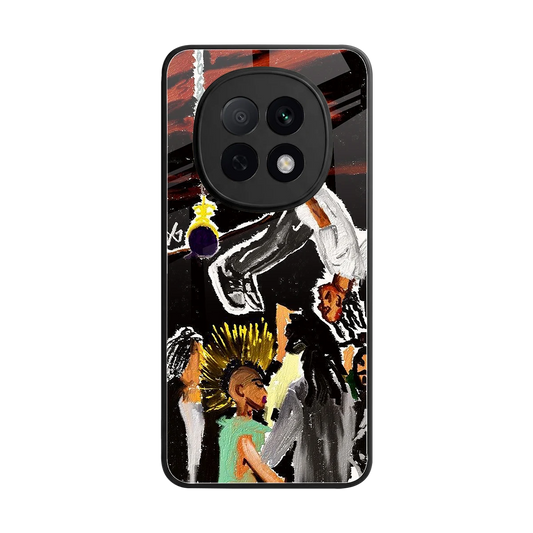 Gravity Break back phone cover | glass case for oppo f29 pro 5g