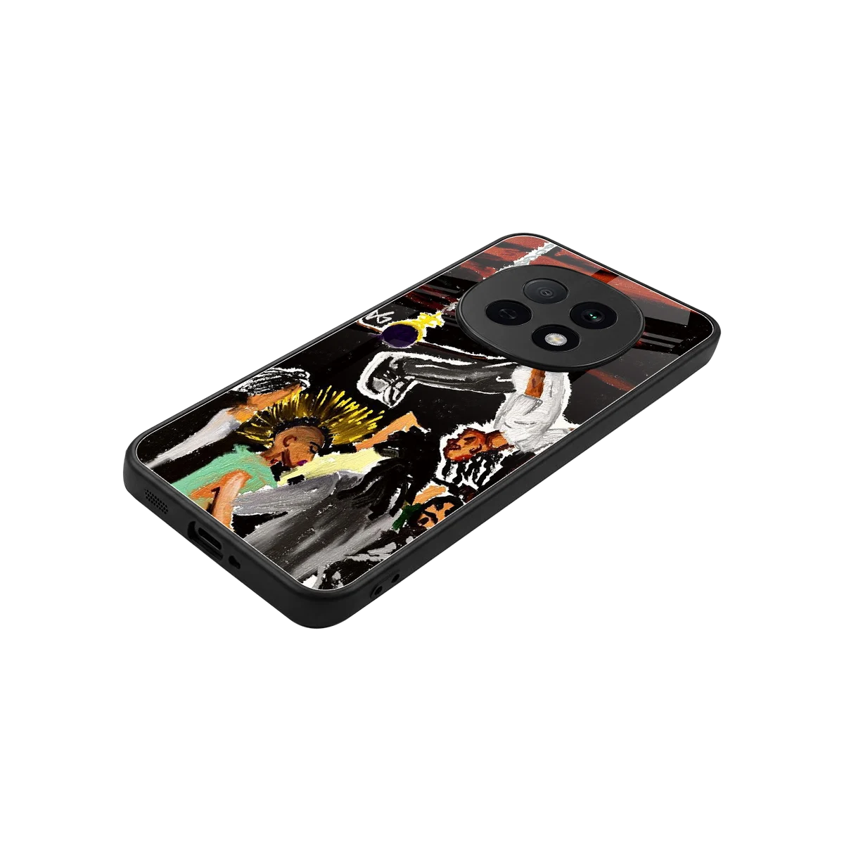 Gravity Break stylish phone case for oppo f29 pro 5g | glossy glass and slim fit