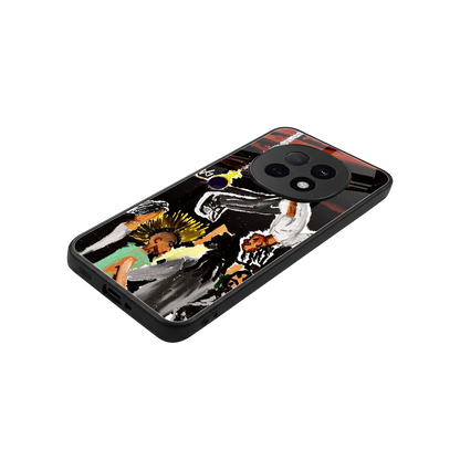 Gravity Break stylish phone case for oppo f29 pro 5g | glossy glass and slim fit