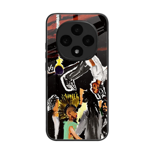 Gravity Break back phone cover | glass case for oppo f31 pro 5g