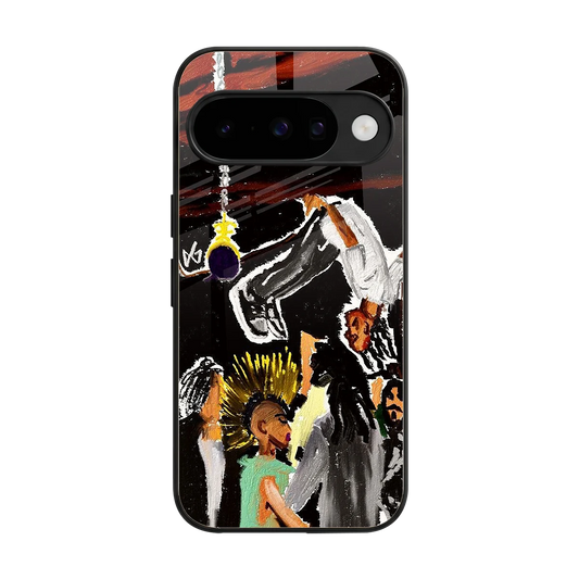 Gravity Break back phone cover | glass case for google pixel 10