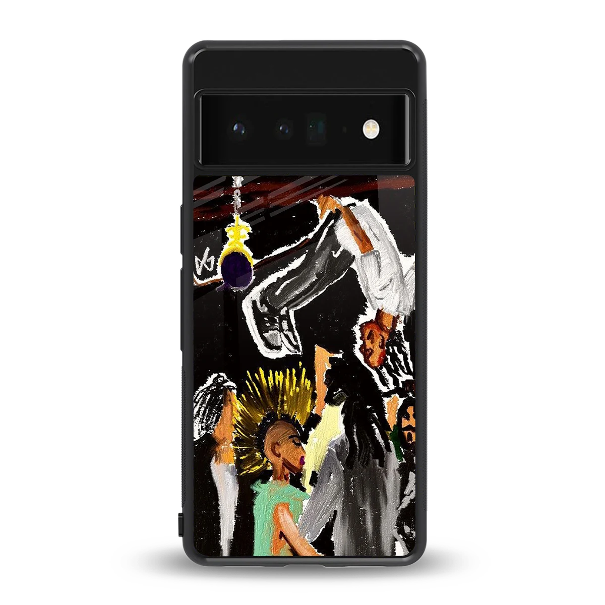 Gravity Break back phone cover | glass case for google pixel 6 pro