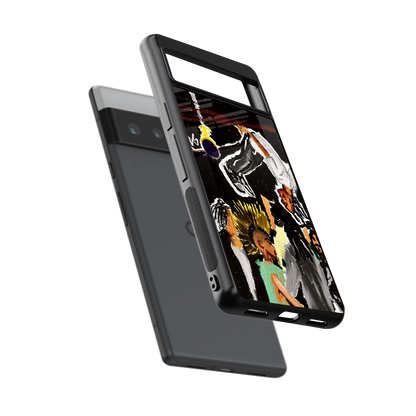 Gravity Break sleek google pixel 6 pro cover with tempered glass back and TPU edges