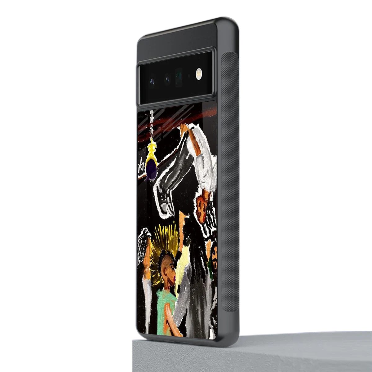 Gravity Break stylish phone case for google pixel 6 pro | glossy glass and slim fit