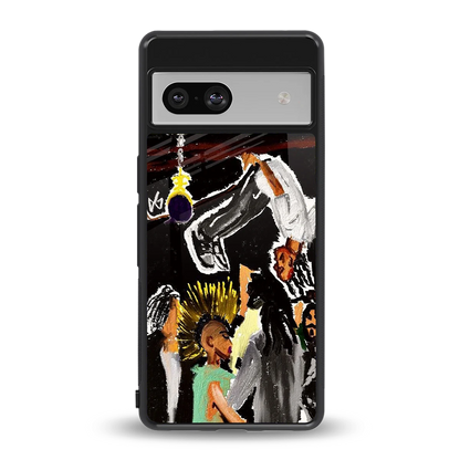 Gravity Break back phone cover | glass case for google pixel 7