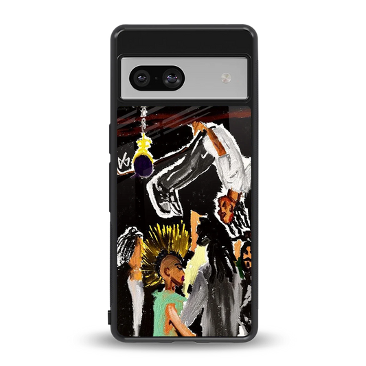Gravity Break back phone cover | glass case for google pixel 7