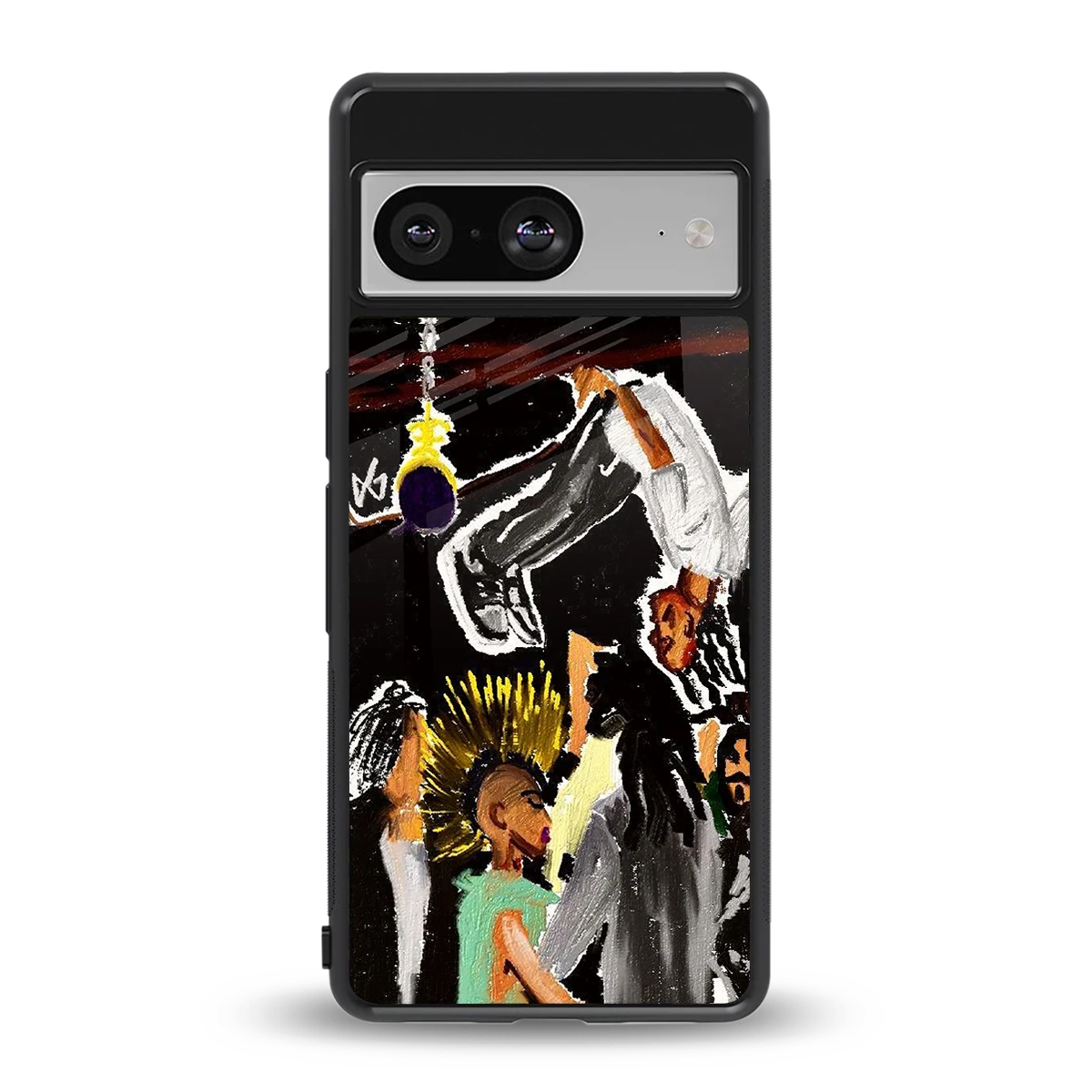 Gravity Break back phone cover | glass case for google pixel 8
