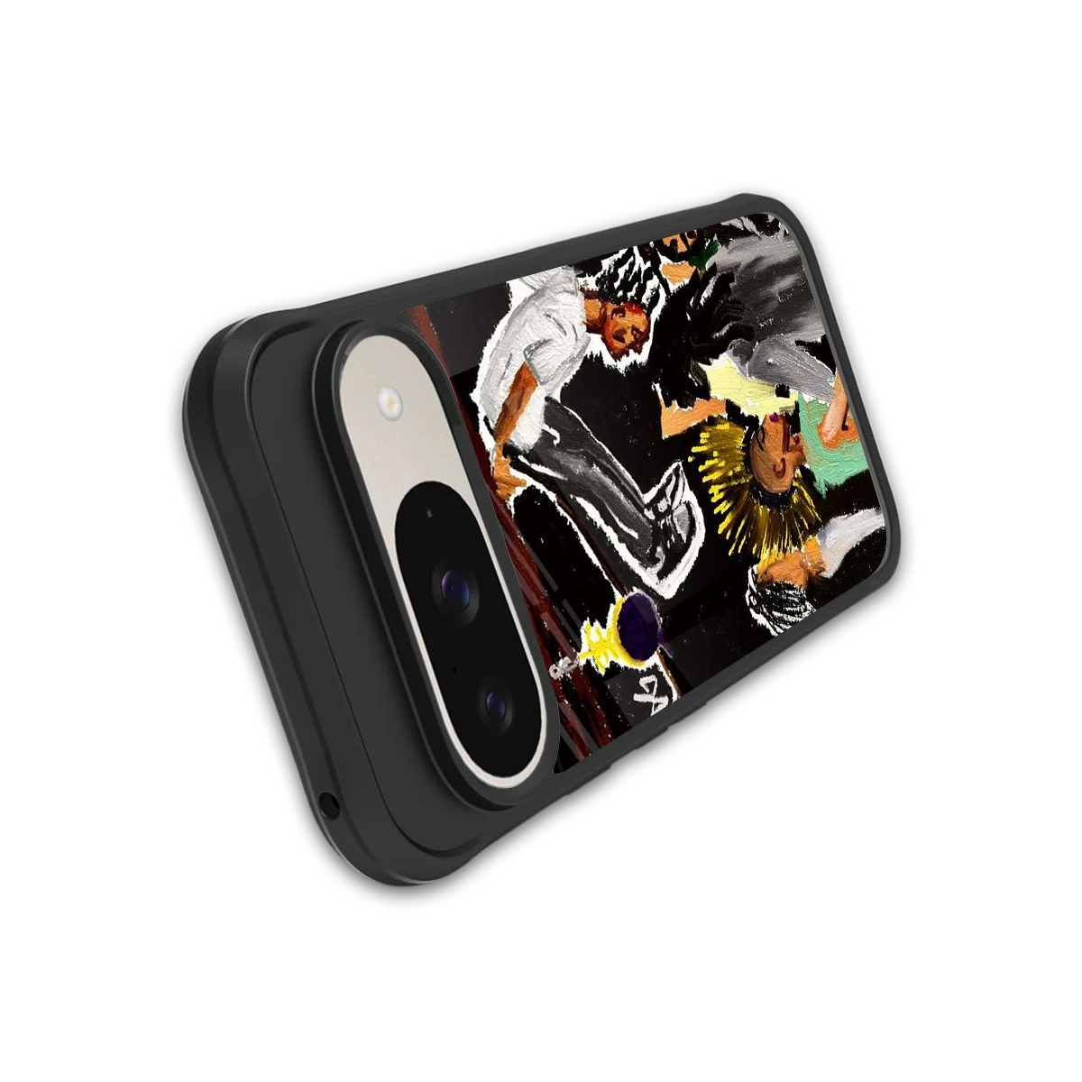 Gravity Break stylish phone case for google pixel 9 | glossy glass and slim fit