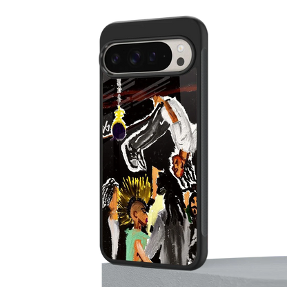 Gravity Break google pixel 9 pro mobile cover | shockproof glass phone case