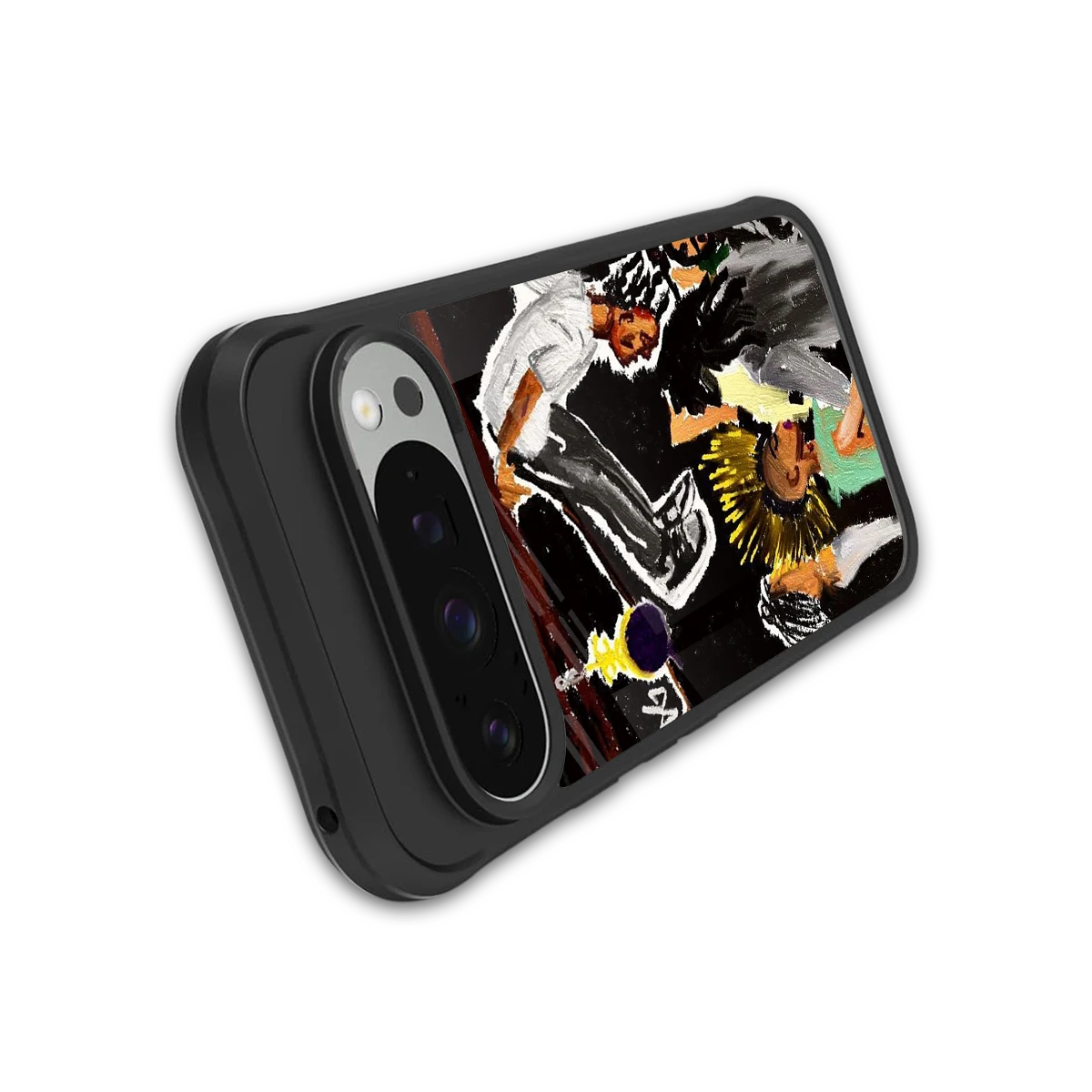 Gravity Break stylish phone case for google pixel 9 pro xl | glossy glass and slim fit