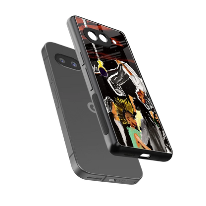 Gravity Break sleek google pixel 10a cover with tempered glass back and TPU edges