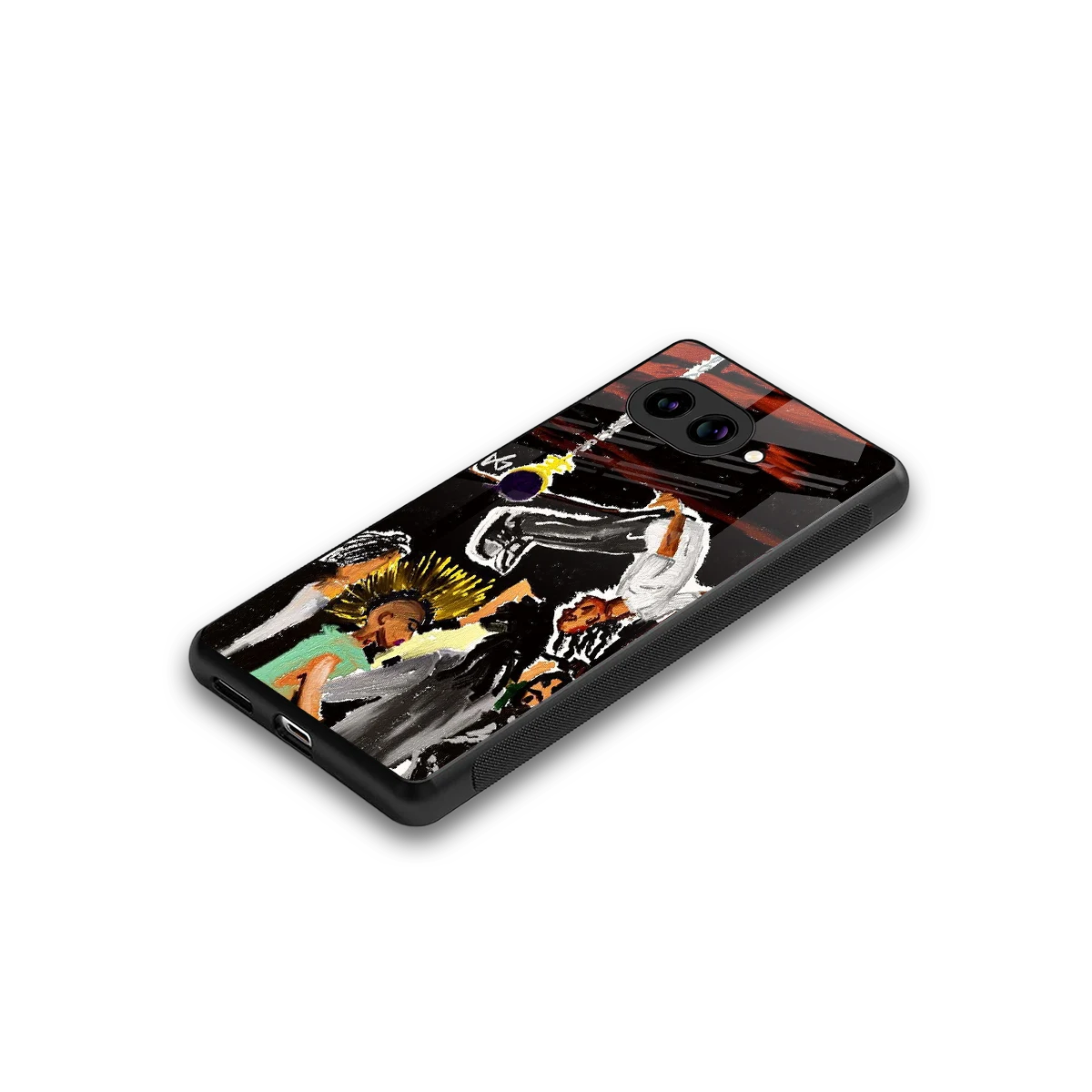 Gravity Break stylish phone case for google pixel 10a | glossy glass and slim fit