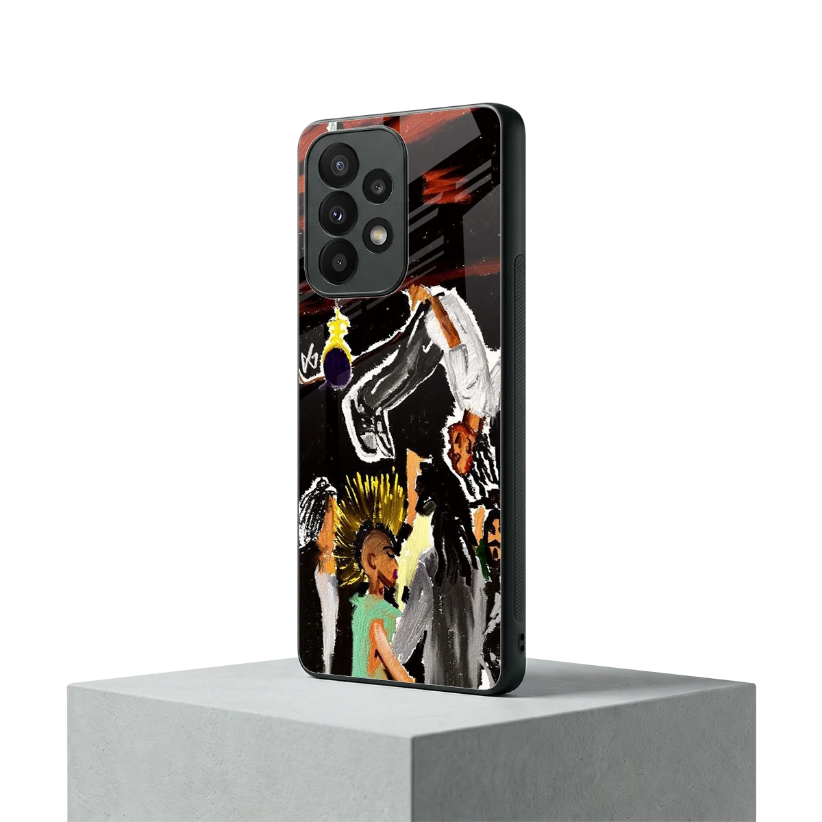Gravity Break samsung galaxy a23 mobile cover | shockproof glass phone case