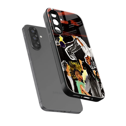 Gravity Break sleek samsung galaxy a17 5g cover with tempered glass back and TPU edges