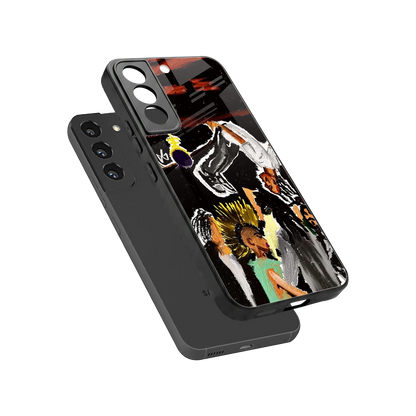 Gravity Break sleek samsung galaxy s22 cover with tempered glass back and TPU edges