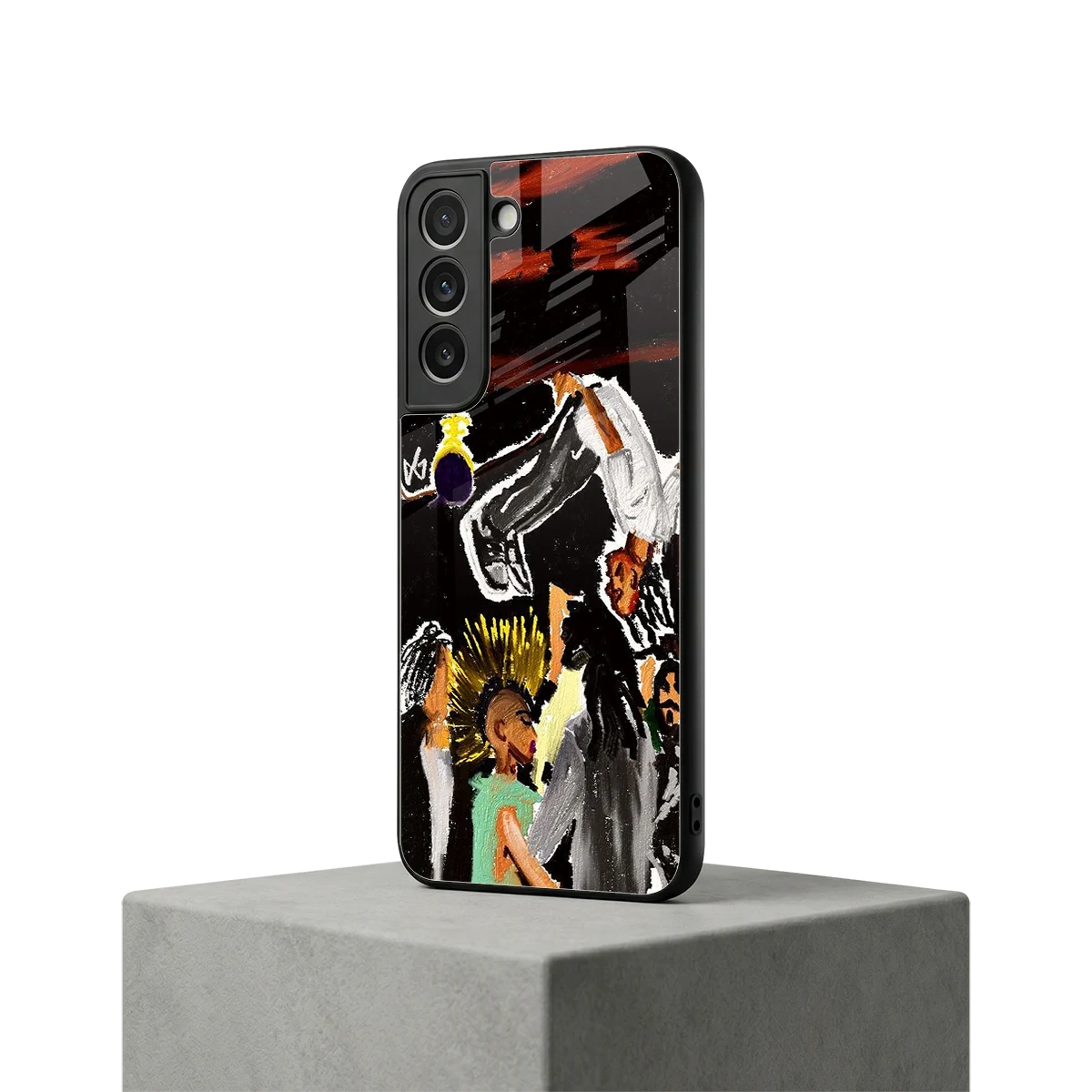 Gravity Break samsung galaxy s22 mobile cover | shockproof glass phone case