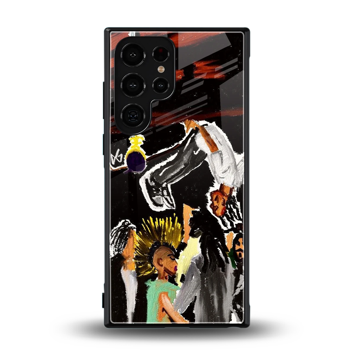 Gravity Break back phone cover | glass case for samsung galaxy s23 ultra