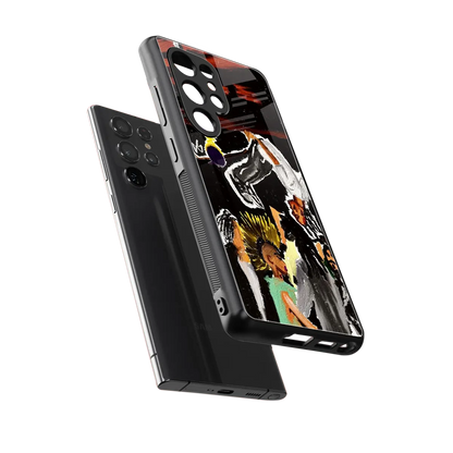 Gravity Break sleek samsung galaxy s25 ultra cover with tempered glass back and TPU edges