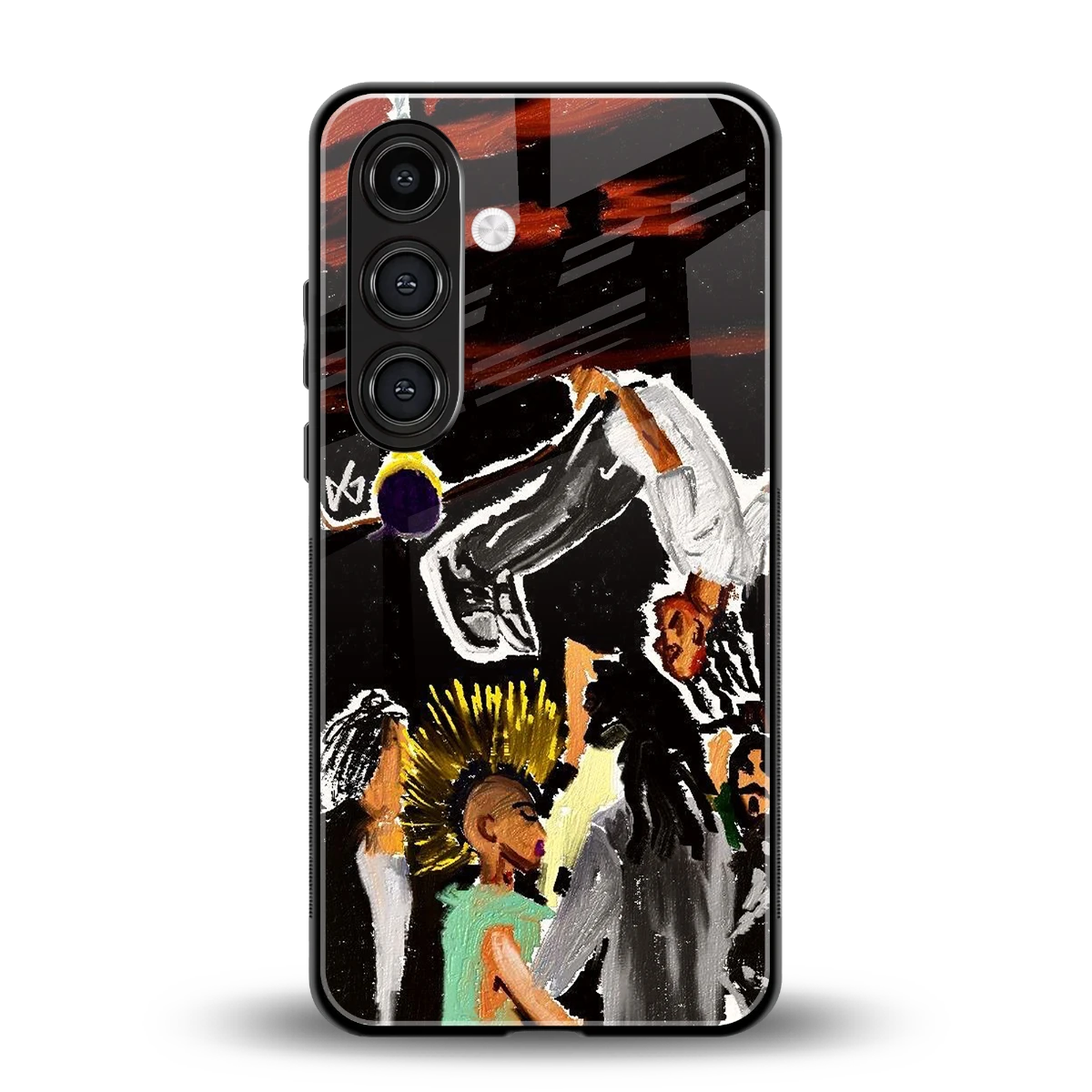 Gravity Break back phone cover | glass case for samsung galaxy s23 fe