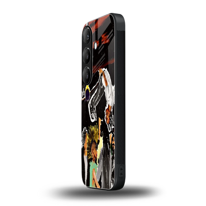 Gravity Break samsung galaxy s24 fe mobile cover | shockproof glass phone case
