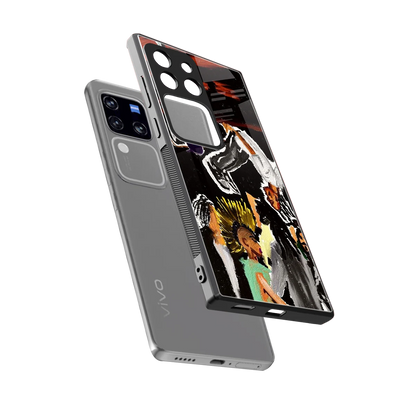 Gravity Break sleekvivo v30 pro cover with tempered glass back and TPU edges
