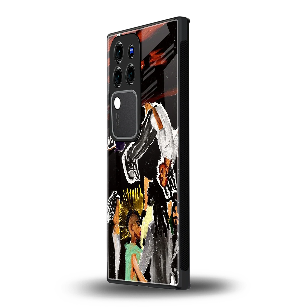 Gravity Breakvivo v30 pro mobile cover | shockproof glass phone case