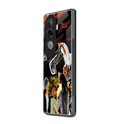 Gravity Break vivo v40e mobile cover | shockproof glass phone case