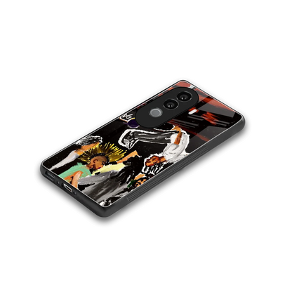Gravity Break stylish phone case for vivo v40e | glossy glass and slim fit