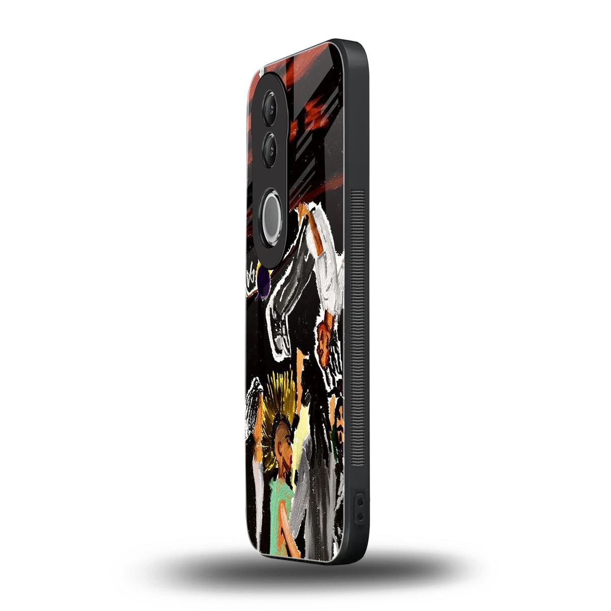 Gravity Break vivo v50 mobile cover | shockproof glass phone case