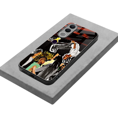 Gravity Break stylish phone case for vivo v70 fe | glossy glass and slim fit