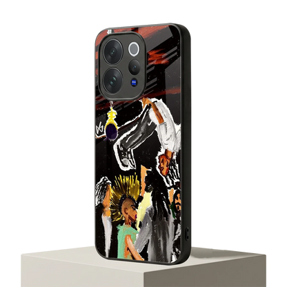 Gravity Break vivo v70 elite mobile cover | shockproof glass phone case