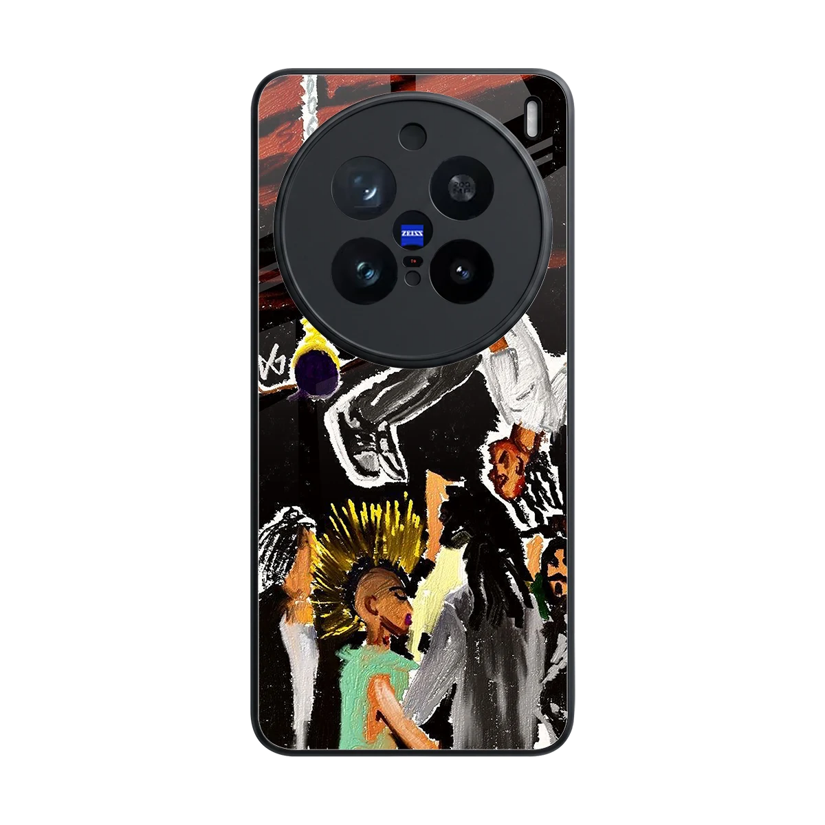 Gravity Break back phone cover | glass case for vivo x200 pro