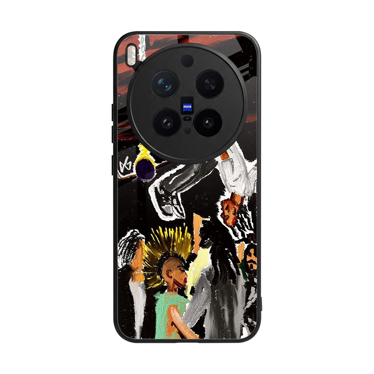 Gravity Break back phone cover | glass case for vivo x300 pro