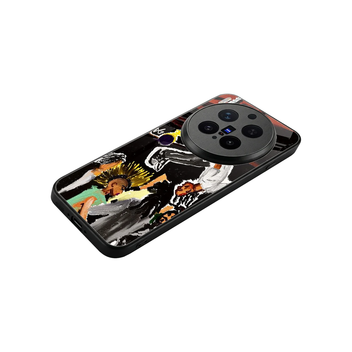 Gravity Break stylish phone case for vivo x300 pro | glossy glass and slim fit