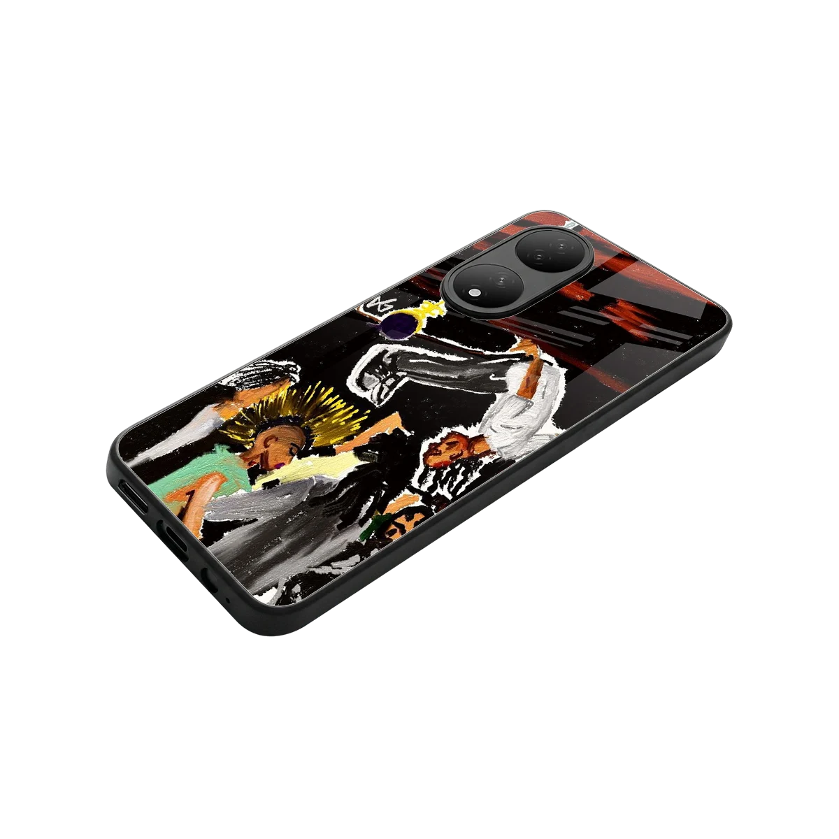 Gravity Break stylish phone case for Vivo-y100 | glossy glass and slim fit