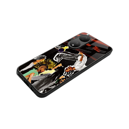Gravity Break stylish phone case for Vivo-y100 | glossy glass and slim fit