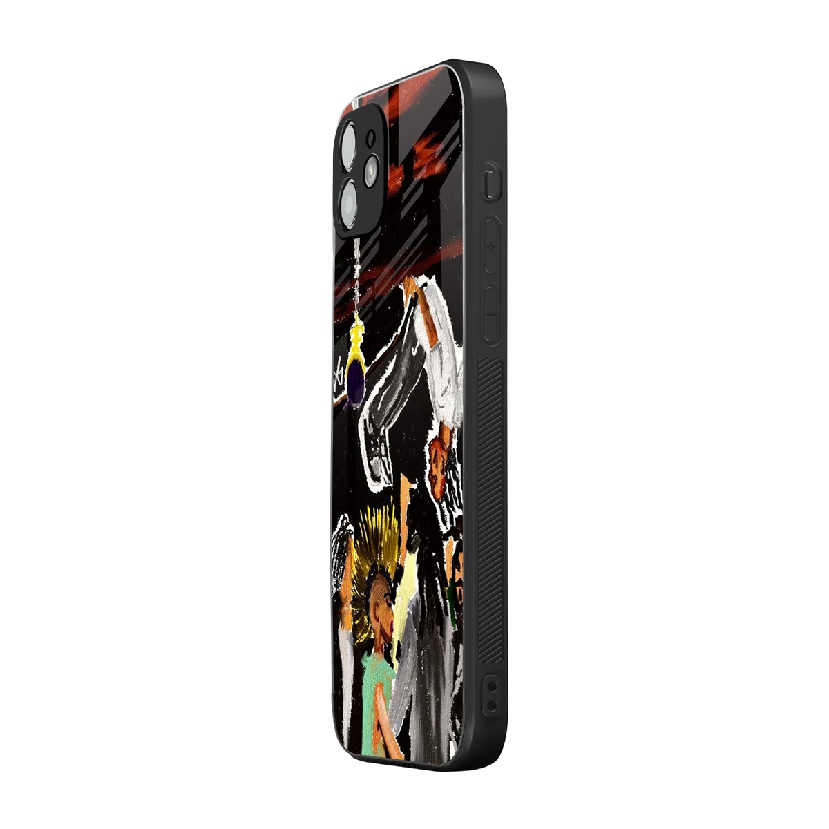 Gravity Break iphone 12 mobile cover | shockproof glass phone case