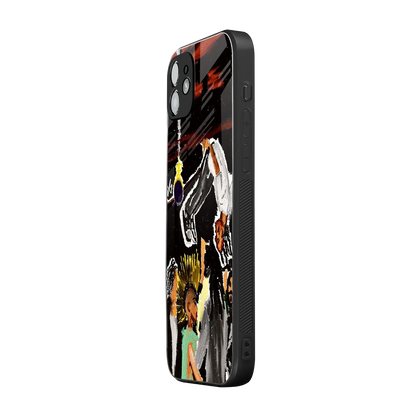 Gravity Break iphone 12 mobile cover | shockproof glass phone case