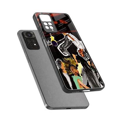 Gravity Break sleek redmi note 11 pro cover with tempered glass back and TPU edges