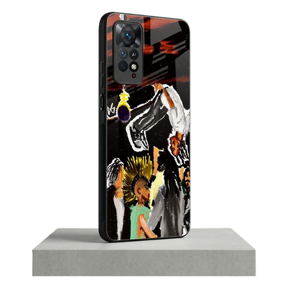Gravity Break redmi note 11 pro mobile cover | shockproof glass phone case