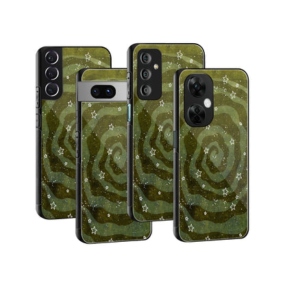 Stylish Glass Back Case for All Smartphones iPhone, Samsung, OnePlus, Pixel, Redmi, Oppo, Vivo, Motorola