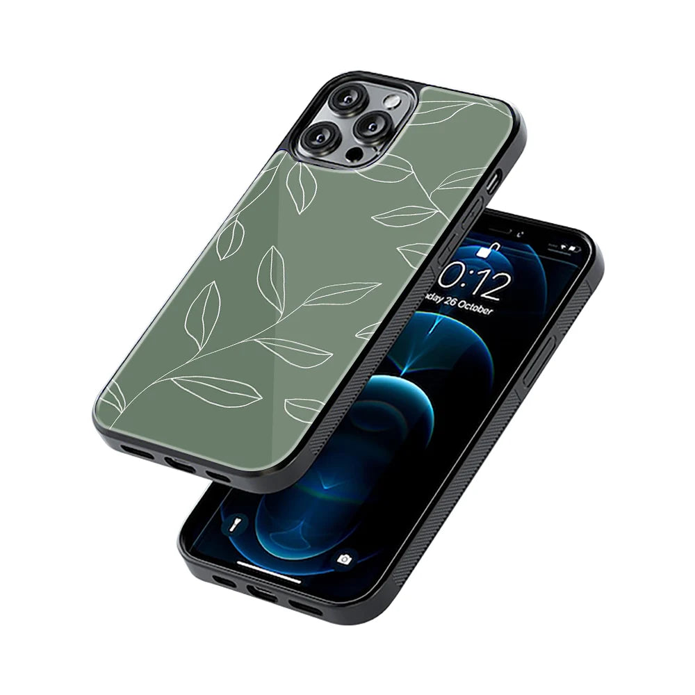 Protective Glass Back Phone Case Compatible with iPhone, Samsung, OnePlus, Pixel & More