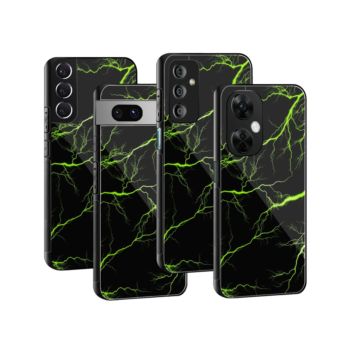 Stylish Glass Back Case for All Smartphones iPhone, Samsung, OnePlus, Pixel, Redmi, Oppo, Vivo, Motorola