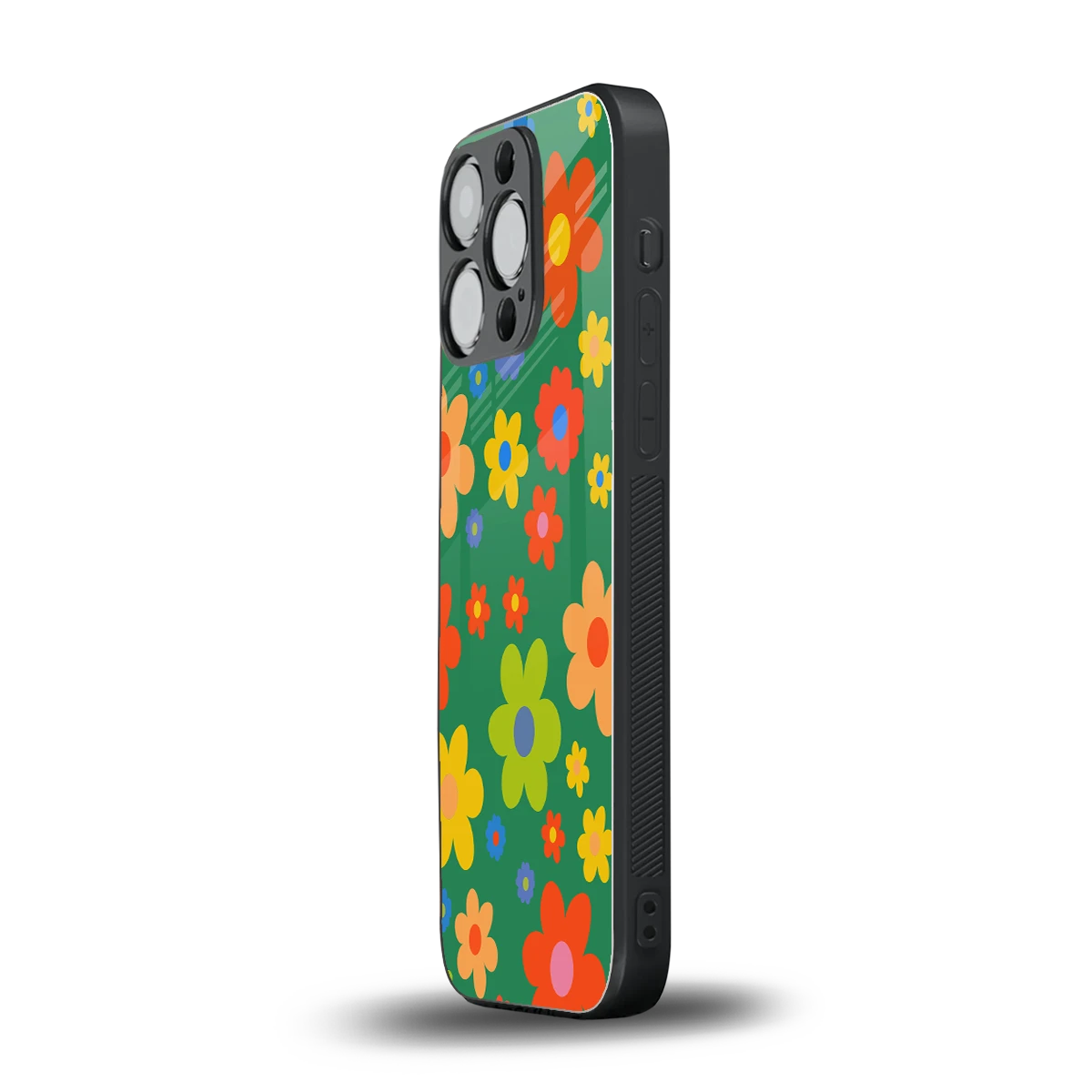 Greenery Blossom iphone 12 pro mobile cover | shockproof glass phone case